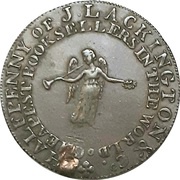 ½ Penny Middlesex - Lackington's, United Kingdom, 1794 reverse image