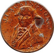 ½ Penny Middlesex - Lackington’s obverse image