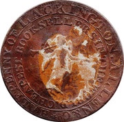 ½ Penny Middlesex - Lackington’s reverse image