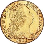 6400 Réis - José I Bahia and Rio de Janeiro Mints obverse image