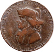 ½ Penny Hampshire - Emsworth / J. Stride obverse image