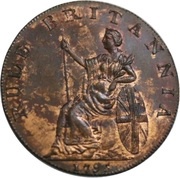 ½ Penny Lanarkshire - Glasgow / A. Molison, United Kingdom, 1795 reverse image