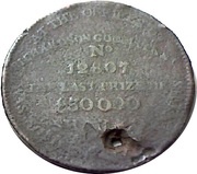 ½ Penny Middlesex - Richardson's / Fortune, United Kingdom, 1795 reverse image