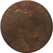 ½ Penny Inverness / MacKintosh, Inglis and Wilson's, United Kingdom, 1795 reverse image