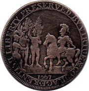 ½ Penny Kent - Deptford obverse image