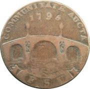 ½ Penny Suffolk - Beccles / Communitate Aucta reverse image