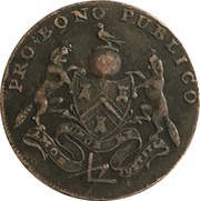½ Penny Sussex - East Grinstead / I. Boorman obverse image