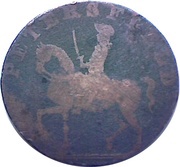 ½ Penny Hampshire - Petersfield / Holland and Andrews obverse image