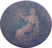 ½ Penny Hampshire - Petersfield / Holland and Andrews, United Kingdom, 1795 reverse image