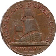 ½ Penny Gloucestershire - Brimscombe Port obverse image