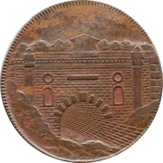 ½ Penny Gloucestershire - Brimscombe Port, United Kingdom, 1795 reverse image