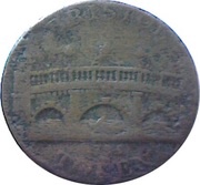 ½ Penny Somerset - Bristol / Niblock, United Kingdom, 1795 reverse image
