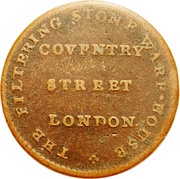 ½ Penny Middlesex - London / Coventry Street, United Kingdom, 1795 reverse image