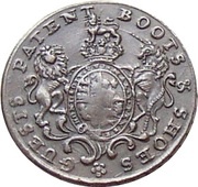 ½ Penny Middlesex - London / Guest’s obverse image