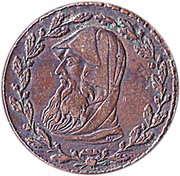 ½ Penny Anglesey - Druid / Britannia obverse image