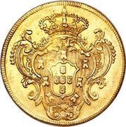 6400 Réis - Maria I and Pedro III Bahia and Rio de Janeiro Mints, Brazil, 1777-1786 reverse image