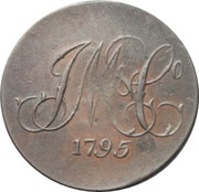 ½ Penny Middlesex – Whitfield's / Long Live The King, United Kingdom, 1795 reverse image