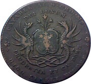 ½ Penny Angusshire - Dundee / W. Croom obverse image