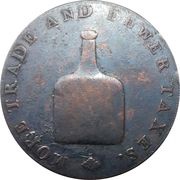 ½ Penny Norfolk - Norwich / R. Dinmore obverse image