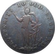 ½ Penny Norfolk - Norwich / R. Dinmore, United Kingdom, 1795-1797 reverse image