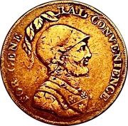 ½ Penny Middlesex - For General Convenience obverse image