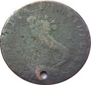 ½ Penny Inverness / MacKintosh, Inglis and Wilson's, United Kingdom, 1796 reverse image