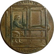 ½ Penny Devon - Plymouth / Shepheard and Co, United Kingdom, 1796 reverse image