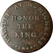½ Penny Sussex - Brightelmstone / W. Mighell obverse image