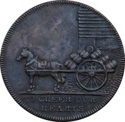 ½ Penny Kent - Tenterden / Brewers, United Kingdom, 1796 reverse image