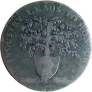 ½ Penny Gloucestershire - Newent / J. Morse obverse image