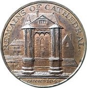 ½ Penny Warwickshire - Coventry / Kempson's obverse image