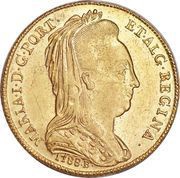 6400 Réis - Maria I 1st Type - Widow's Veil; Rio de Janeiro and Bahia Mints obverse image