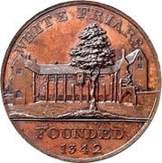 ½ Penny Warwickshire - Coventry / Kempson's obverse image
