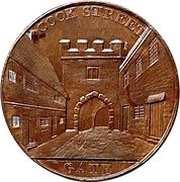 ½ Penny Warwickshire - Coventry / Kempson's obverse image