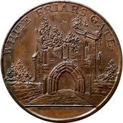 ½ Penny Warwickshire - Coventry / Kempson's obverse image