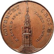 ½ Penny Warwickshire - Coventry / Kempson’s obverse image