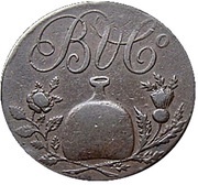 ½ Penny Fifeshire - Burntisland / Vitriol Co. obverse image
