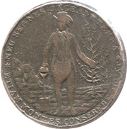 ½ Penny Edinburgh - Anderson and Leslie's, United Kingdom, 1797 reverse image
