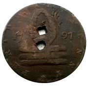 ½ Penny Perth - P. Maxwell obverse image