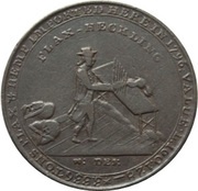 ½ Penny Angusshire - Dundee / Dudhope Castle, United Kingdom, 1797 reverse image