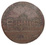 1 Penny Middlesex - London / St. George's Hospital obverse image