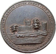 1 Penny Kinrosshire - Loch Leven / Castle obverse image