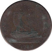 1 Shilling Hampshire - Basingstoke / John Pinkerton obverse image