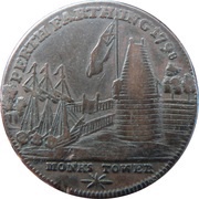 1 Farthing Perth - Monks Tower obverse image