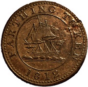 1 Farthing Whitehaven - Wilson Bragg and Co., United Kingdom, 1812 reverse image
