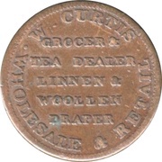 1 Farthing Cambridgeshire - Chatteris / W. Curtis, United Kingdom, 1813 reverse image