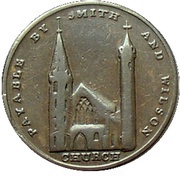 ½ Penny Angusshire - Brechin / Smith and Wilson's obverse image