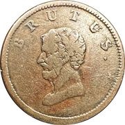 ½ Penny British Copper Company - Brutus obverse image