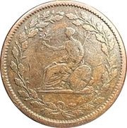 ½ Penny British Copper Company - Brutus, United Kingdom, 1809-1810 reverse image