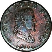 ½ Penny British Copper Company - VINCIT AMOR PATRIÆ obverse image